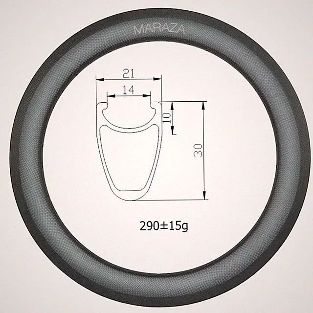 20 Inch 451mm BMX Road Folding Bike V Brake 30*21mm Carbon Rim Clincher Ring