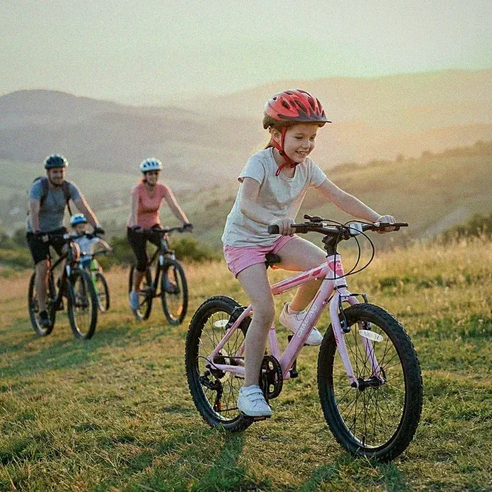 20" Mountain Bike, 7 Speed Bike with Disc Brakes ,Adjustable Seat Height for Kid
