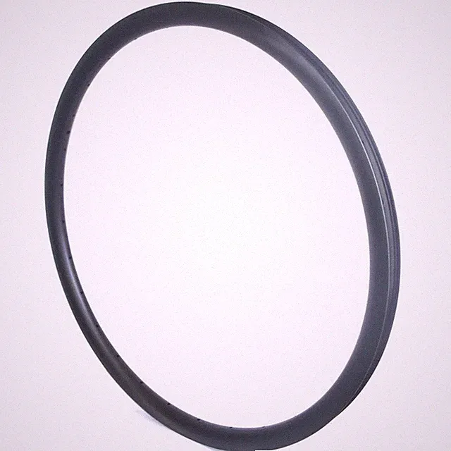 700C Cyclocross Bike Carbon Rims 30mm*30mm Disc Brake Tubeless 20-36 Holes