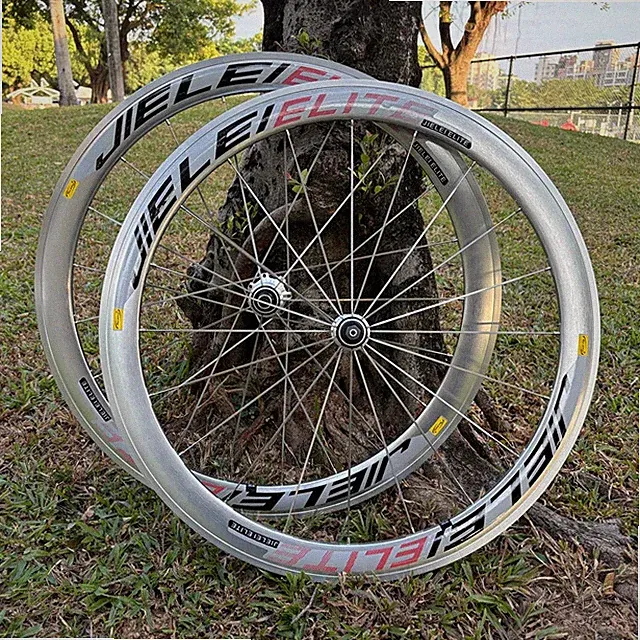 700C Road Bicycle Wheelset V/C/Disc Brake Quick Release Thru Axle Bike Wheels