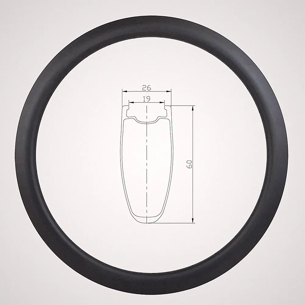700c Road Bike Carbon Rims Tubeless Clincher Gravel Bicycle Wheels 20H 21H 24H