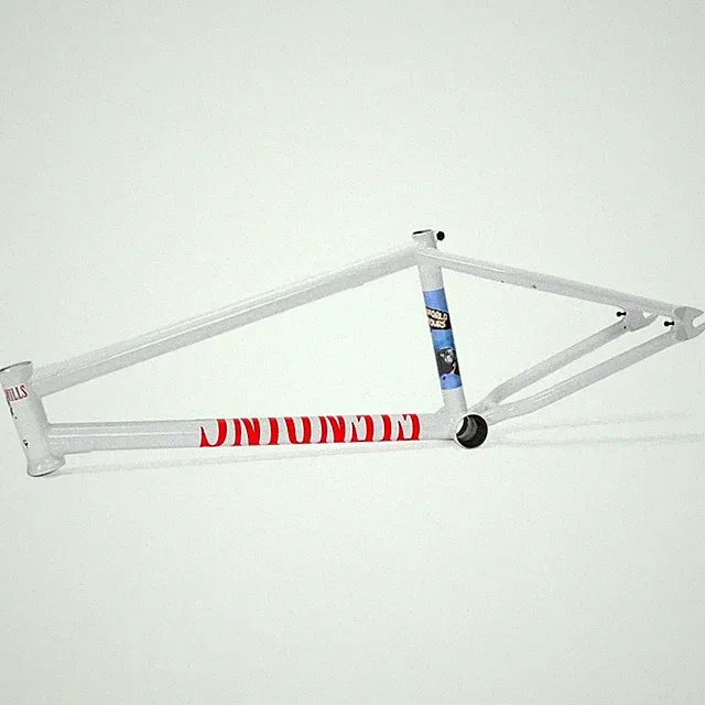 FIEND MILLS BMX BICYCLE FRAME WHITE