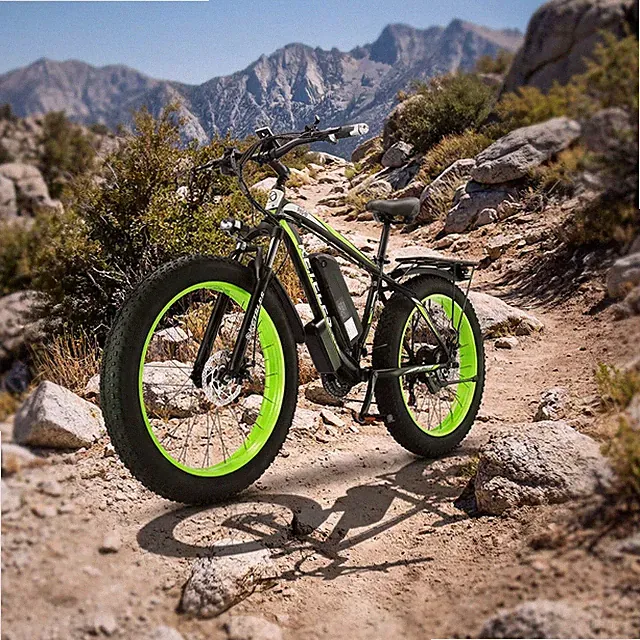 K800 26" Fat Tire KETELES Electric Bike 21 Speed 1000W Motor 48V/15Ah for adults