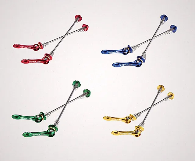 Mowa Road Cyclocross Gravel eBike Bicycle Ti Skewers Titanium-Axle Qr Levers