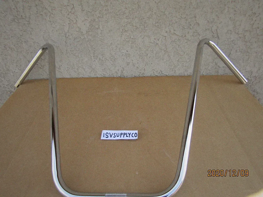 NEW 21''CHROME BICYCLE HANDLE BAR FOR LOWRIDER, CRUISER TRICYCLES, CHOPPERS,.
