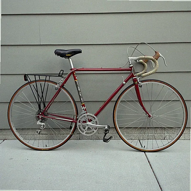 Pristine Vintage 1980's Trek 600 Reynolds 531 Touring Randonneuring Bike Suntour