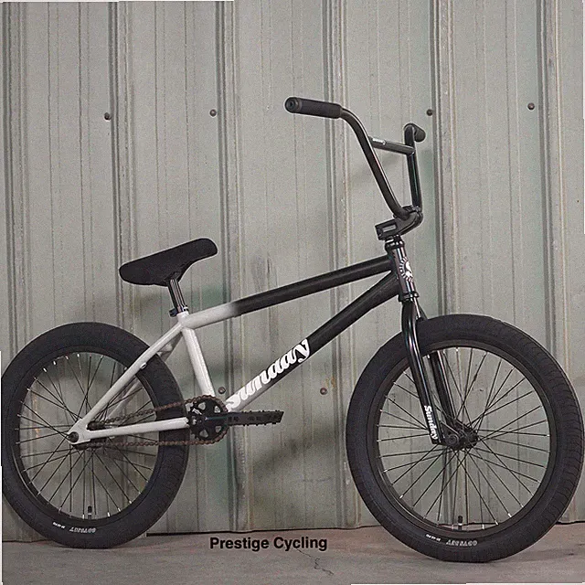 SUNDAY BIKE BMX FORECASTER 20" BICYCLE MATTE BLACK/GRAY FADE RHD